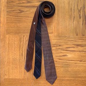 Bundle of 3 Vintage Ties